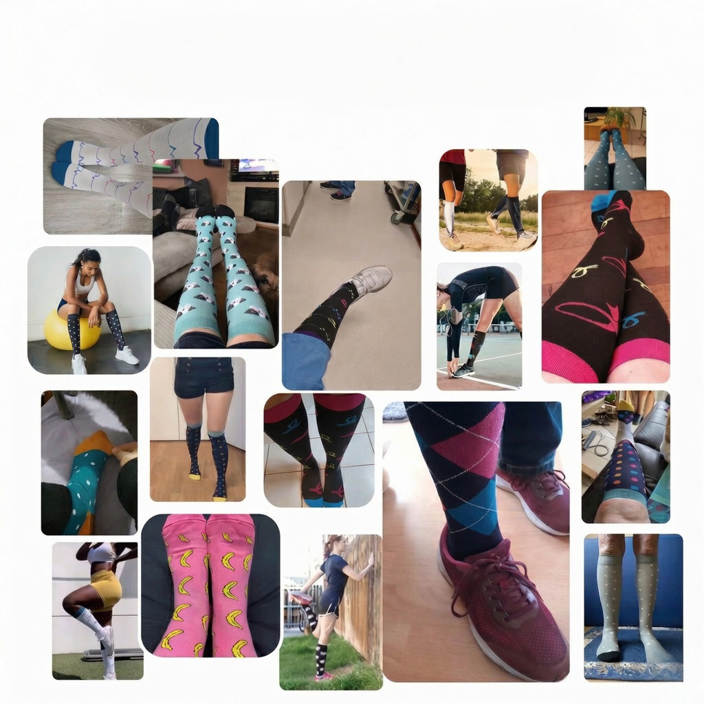 Everyday Comfort Compression Socks Flower Mix | 20-30mmHg
