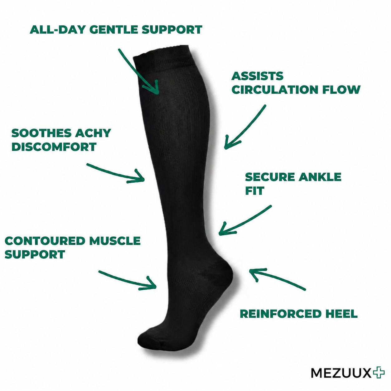 Performance Compression Socks | 20-30mmHg